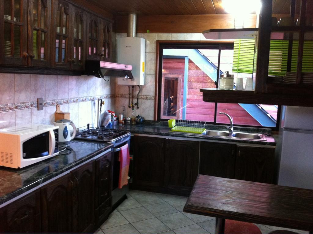 Hostal El Nogal Pucón Buitenkant foto